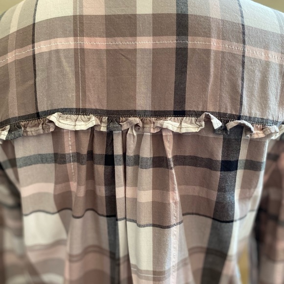 Shyanne Wester Cow Country Girl Shirt Ruffle S - Picture 4 of 6